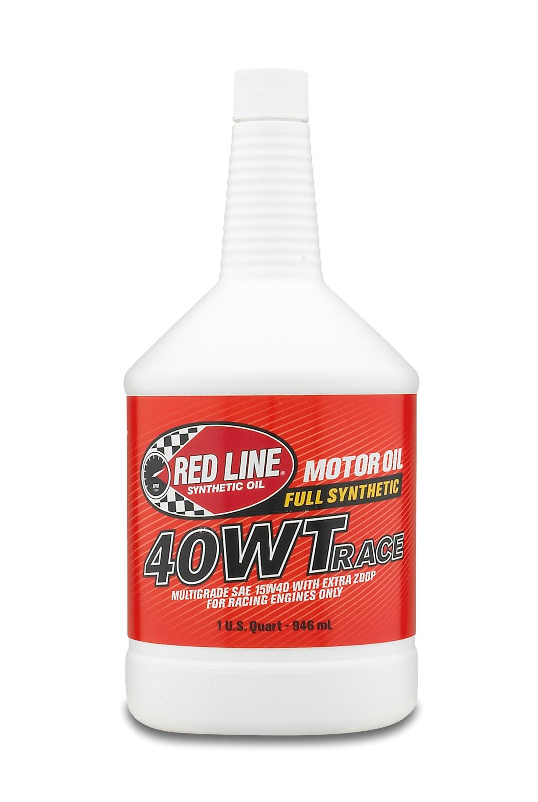 Red Line Oil Oil 10404 SAE 15W-40; Synthetic; 1 Quart Bottle; Single