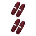 thumbnail image 3 of Youkk 2 Pcs Mode Chemise pour Hommes Manches Brassards Support Élastiqué Femmes Rouge 2x32cm 2Set, 3 of 6