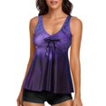 thumbnail image 1 of Women Swimsuits For Women Two Piece Bathing Suits Floral Print Tank Top With Boyshorts Tummy Control Swimming Suits, 1 of 5