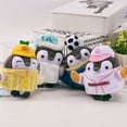 thumbnail image 3 of Peluche Super Douce Résistante à l'Usure en Coton PP Penguins Jouet en Peluche Porte-Clés Pendentif pour la Maison, 3 of 8