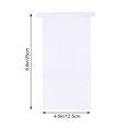 thumbnail image 4 of 25 PCS Disposable Barf Bags Travel Motion Sickness Vomit Bags (White), 4 of 9