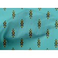 thumbnail image 4 of oneOone Tissu Popeline de Coton Imprimé Ethnique Ikat BTY 42 Pouces de Large, 4 of 4