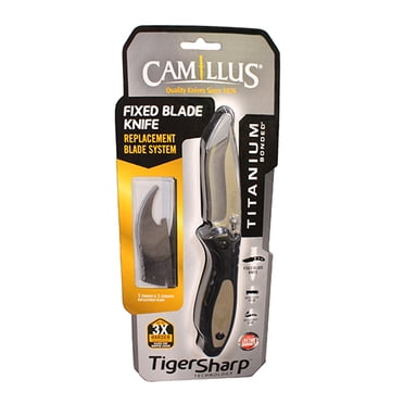 Camillus Coutellerie Camillus Tigersharp Couteau à Lame Fixe de 8 Pouces