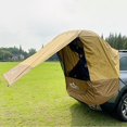 thumbnail image 3 of Rainproof SUV Trunk Tent Sun Shade Car Rear Outdoor Picnic Tour Brown, 3 of 8