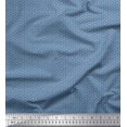 thumbnail image 1 of Soimoi Poly Georgette Fabric Crescent Moon Shirting Decor Fabric Printed Yard 52 Inch Wide, 1 of 3