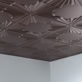 thumbnail image 2 of Fasade Art Deco Vinyl Ceiling Panel 2ft x 2ft 5 Pack, 2 of 5