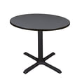thumbnail image 2 of Regency TB36RNDGY 36 In. Round Cain Lunchroom Table - Grey, 2 of 4