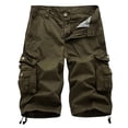 thumbnail image 2 of cllios Liquidation d'Entrepôt Shorts Cargo pour Hommes Coupe Décontractée Shorts à Multiples Poches Shorts Militaires d'Extérieur Shorts Amples de Randonnée Cargo, 2 of 3