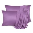 thumbnail image 1 of Unique Bargains Luxury Satin Pillowcase Cool Silk Pillow Case Cover, 1 of 8