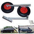 thumbnail image 1 of Seamax Easy Load Boat Launching Wheels Set for Inflatable Boat & Aluminum Boat, with 12" Pneumatic Tire & 2 Height Position, 1 of 1