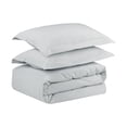 thumbnail image 2 of Swift Home Ensemble de housse de couette uni prélavé 100 % coton, 2 of 3