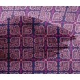 thumbnail image 4 of oneOone Viscose Chiffon Fabric Arrow|Swirl & Floral Block Print Sewing Fabric BTY 42 Inch Wide, 4 of 4
