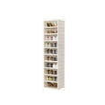 thumbnail image 1 of TOYTEXX Foldable 10-Tier Shoe Cabinet, 175 cm Tall Stackable Organizer for Closet or Entryway, 1 of 5