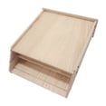 thumbnail image 1 of DPTALR Bat-Houses For Outdoors Large Bat-House Kit For Outdoors Shelter Box Roosting Two Chamber Wood Pre-Finished Easy To Install, 1 of 9