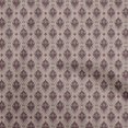 thumbnail image 1 of oneOone Velvet Peach Fabric Asian Ikat Sewing Material Print Fabric By The Yard 58 Inch Wide, 1 of 4