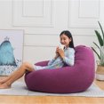 thumbnail image 4 of ALING Housse de Fauteuil Poire Housse de Canapé Sofa Intérieur de Repos pour Adultes Enfants Seulement Housse de Fauteuil Poire Housse de Meuble Canapé (Remplissage Non Inclus), 4 of 5