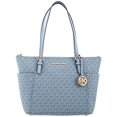 thumbnail image 3 of MICHAEL Michael Kors Jet Set Item East/West Top Zip Tote (PALE BLUE, One Size), 3 of 3
