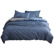 TopLLC Duvet Cover Single Size, Duvet Cover Set With Buttons Closure, Ultra Soft Washed Microfiber Bedding Comforter Cover With 2 Pillowcases on Clearance