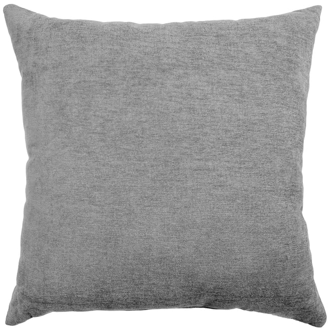 Decorative Cushion, Chenille, Grey 2-pack 20X20