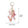 thumbnail image 2 of TopLLC New English Letter Keychain Hanger Car Keychain Bag Accessories Suspension components, 2 of 2