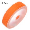 thumbnail image 3 of Unique Bargains 2 Pack Twisted Nylon Twine Thread Beading Cord 1.5mm 20M/65 Feet Extra Strong Braided Nylon String, Orange, 3 of 6