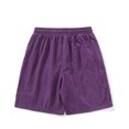 thumbnail image 4 of Styesk Mens Shorts Men Solid Color Casual Fashion Loose Drawstring Pockets Exercise Beach Shorts Pants, 4 of 6