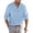 Sky Blue, variant on DGMIOCS Mens Short Sleeve Polo Wrinkle Resis Retro Sports Black XXL