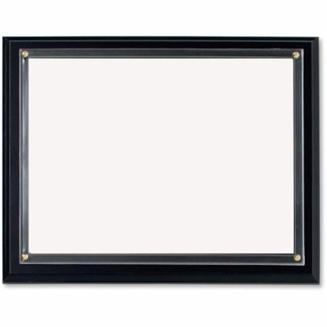 Paperdirect Black Wood Slide In Plaque, 11 1/4 Inches X 13 3/4 Inches, Recognition Award For School, Work, Appreciation Awards