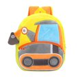 thumbnail image 1 of TIEVOSA Cute Backpack Excavator Backpack Plush Backpack for 2 4 Year Old Boys and Girls, 1 of 5