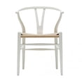 thumbnail image 1 of Plata Decor - WOODCORD CHAIR - White - Natural, 1 of 1