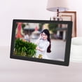 thumbnail image 1 of TopLLC 12-inch HD Digital Photo Frame Electronic Photo Album Calendar Clock Pictures Video Music Loop Playback Support Connected To The Computer Headphones Speakers on Clearance, 1 of 9