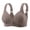 Coffee, variant on Tauxra Wireless Bra for Women, Full Coverage Seamless Underwire Free Bra with Front Closure, Soft Comfort Support for Daily Wear, Pack of 2