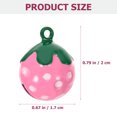 thumbnail image 3 of 10 Pcs Pendentifs pour Animaux de Dessin Animé Clochettes en Forme de Fraise Accessoires de Collier pour Animaux, 3 of 8