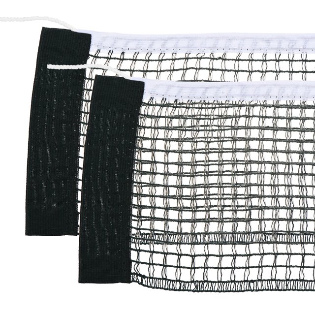 Unique Bargains Tennis de Table Net de Remplacement Ping-Pong Net Chaîne Tension Équipement Accessoires Polyester Coton, Vert 2 Pack