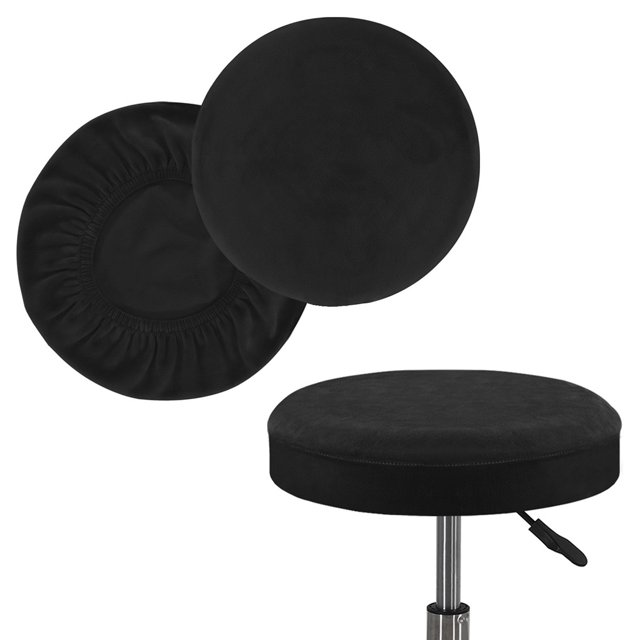 stanreset 1/2/3 2X Stool Cover Bar Supplies Dustproof Handily Install Party Accessories Multipurpose Exquisite Extendable Gear Black L 1 Pc