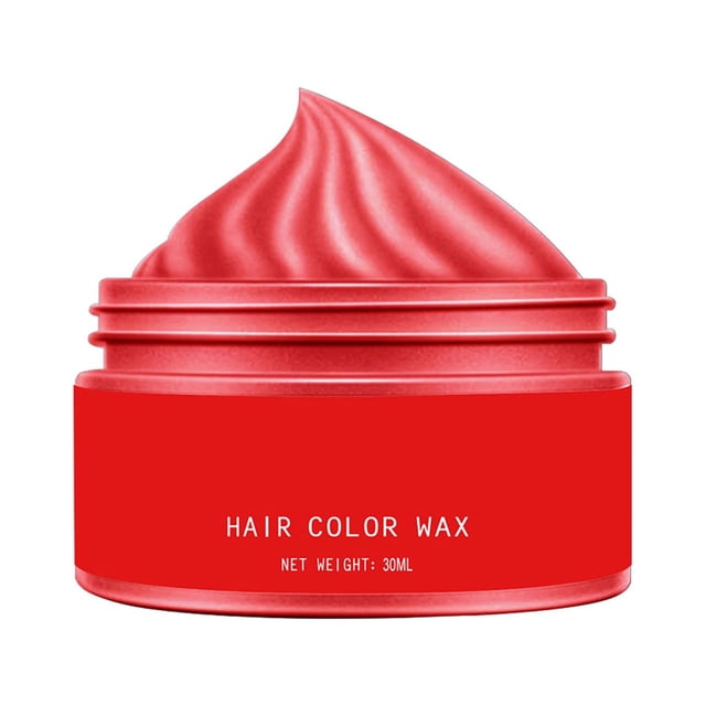 Cire Colorante pour Cheveux Naturelle Instantanée Unisexe Lavable Hydratante Modélisation Mode Colorée Cire Colorante Jetable Coiffure Naturelle Teinture Pommade