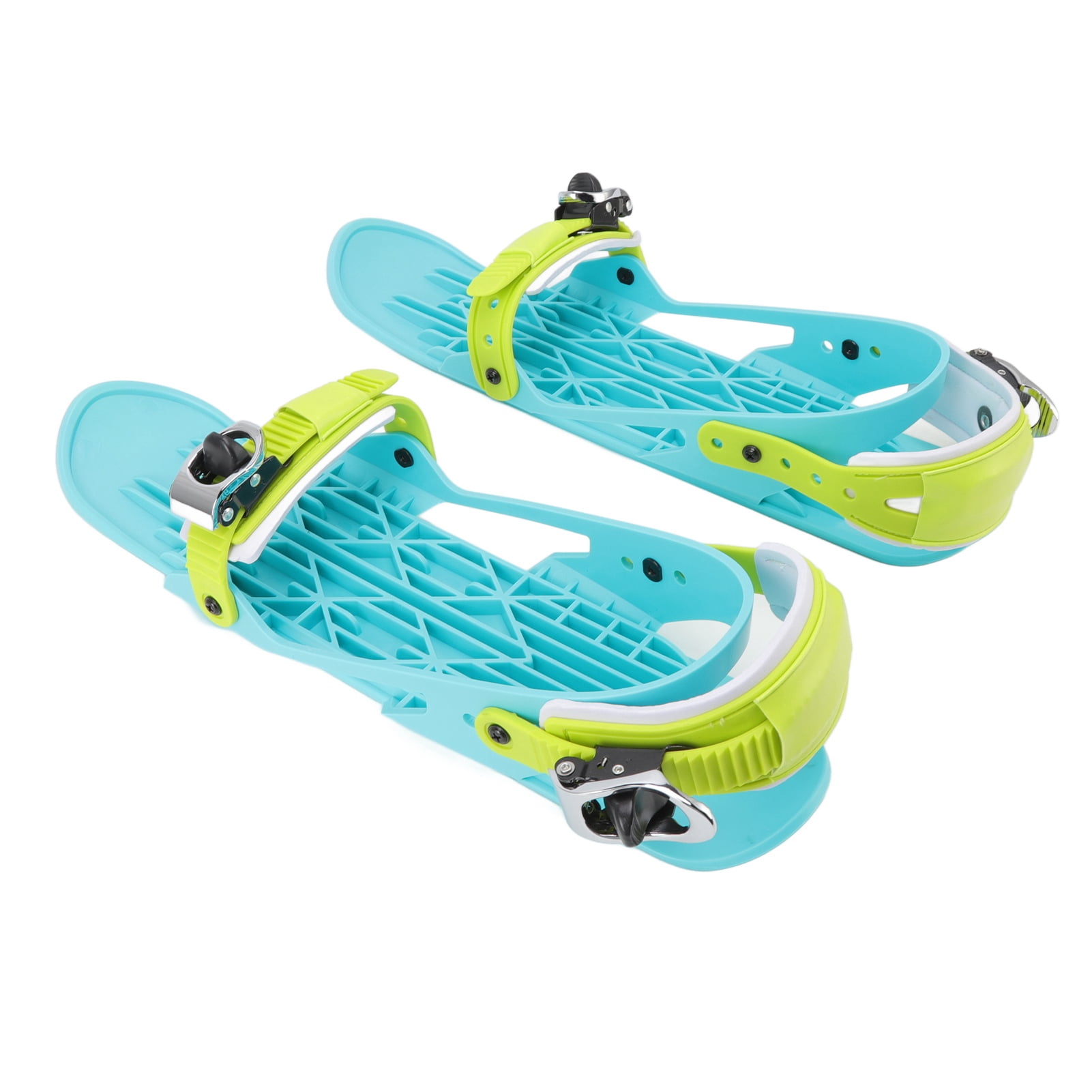 Mini Chaussures de Ski, Lien Ajustable Taille Unique Patins de Ski Courts Contrôle Facile pour Pentes de Descente