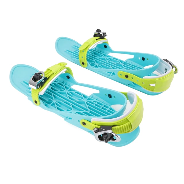 Mini Chaussures de Ski, Lien Ajustable Taille Unique Patins de Ski Courts Contrôle Facile pour Pentes de Descente