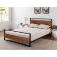 thumbnail image 1 of Zinus Ironline Metal And Wood Platform Bed Frame with Headboard And Footboard, 1 of 9