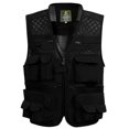 thumbnail image 2 of Mens Summer Outdoor Work Safari Fishing Travel Photo Vest with Pockets, 2 of 21