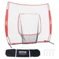 thumbnail image 1 of VEVOR Filet d'Entraînement de Baseball et Softball 7 X 7 Pi, Filet d'Entraînement de Baseball Portable pour Frapper, Frapper, Attraper et Lancer, Équipement de Baseball avec Filet Arrière, Aides à l'Entraînement, 1 of 9