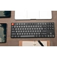 thumbnail image 2 of Keychron K1 V2 Wireless Low Profile Mechanical Keyboard - Black - RGB - Aluminum Frame - Gateron Blue - TKL Layout - Windows Mac OS Android (K1-M2), 2 of 8