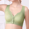 thumbnail image 2 of Yuzhih Womens Front Closure Everyday Bras Comfortable Wireless Bralettes V Neck Seamless Bra Wire Free Basic Bras, 2 of 7