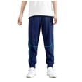 thumbnail image 2 of MeetoTime Boys' Track Pants-Quick Dry and Breathable with Adjustable Elastic Waistband Joggers, 2 of 3