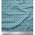 thumbnail image 1 of Soimoi Poly Georgette Fabric Artistic Floral Print Fabric by the Yard 52 Inch Wide, 1 of 3