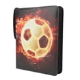 thumbnail image 1 of Premium Card Binder 900 Capacity, Waterproof PU Leather Holder For Trading Cards, Collector Card Album, Compatible With PKM, , Sports Cards - Scratch Proof,, 1 of 8