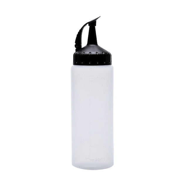 EGNMCR Kitchen Squeezes Type Leak-proof Oil Pot Transparent Sauces Bottle With Scale Kitchen bottle