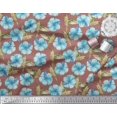 thumbnail image 3 of Soimoi Poly Georgette Fabric Hummingbird & Floral Print Fabric by the Yard 52 Inch Wide, 3 of 3