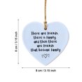 thumbnail image 3 of Clearance! I Wish You Lived Next Door Heart Ornament, 3 of 3