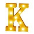 thumbnail image 2 of TopLLC Christmas Decor LED Letter Lights Sign Light Up For Home Party Wedding Decoration Light Up Letters Alphabet Letter Sign Battery Powered For Christmas Birthday Party Decoration warning light, 2 of 4